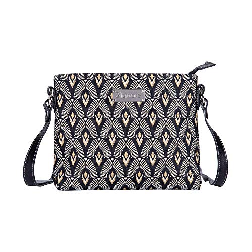Image of Signare Tapestry Crossbody Bag Sling Shoulder Purse for Women