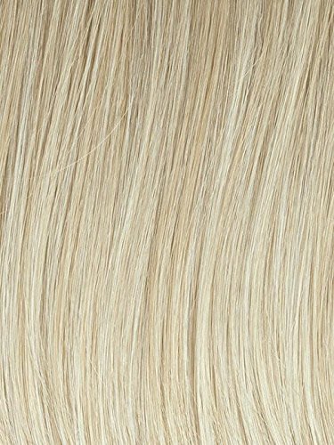 Simply Flawless Wig Color GL 23-101 SUN-KISSED BEIGE - Gabor Wigs Petite Cap 11" Long Sleek Layered Templae Sheer Lace Front Monofilament Part Bundle with Comb, MaxWigs Hairloss Booklet