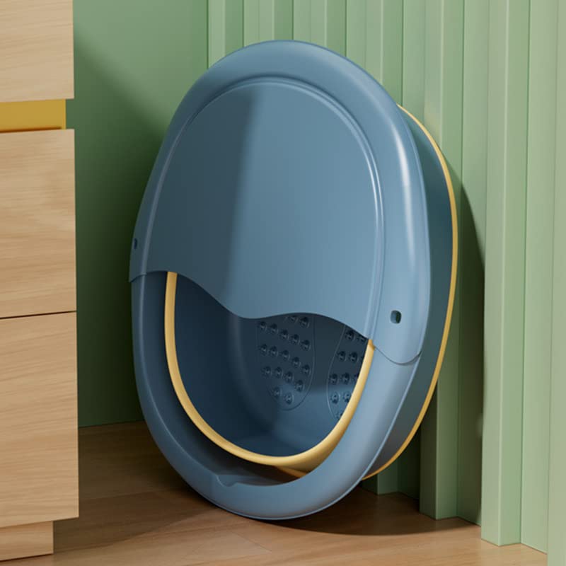 Cubeta Plegable para Spa de Pies VALINK Azul Amarillo miniatura 5