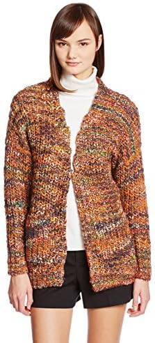 Amazon リリーブラウン ミックスニットカーディガン Lwnt レディース Org 日本 F Free サイズ カーディガン ボレロ 通販