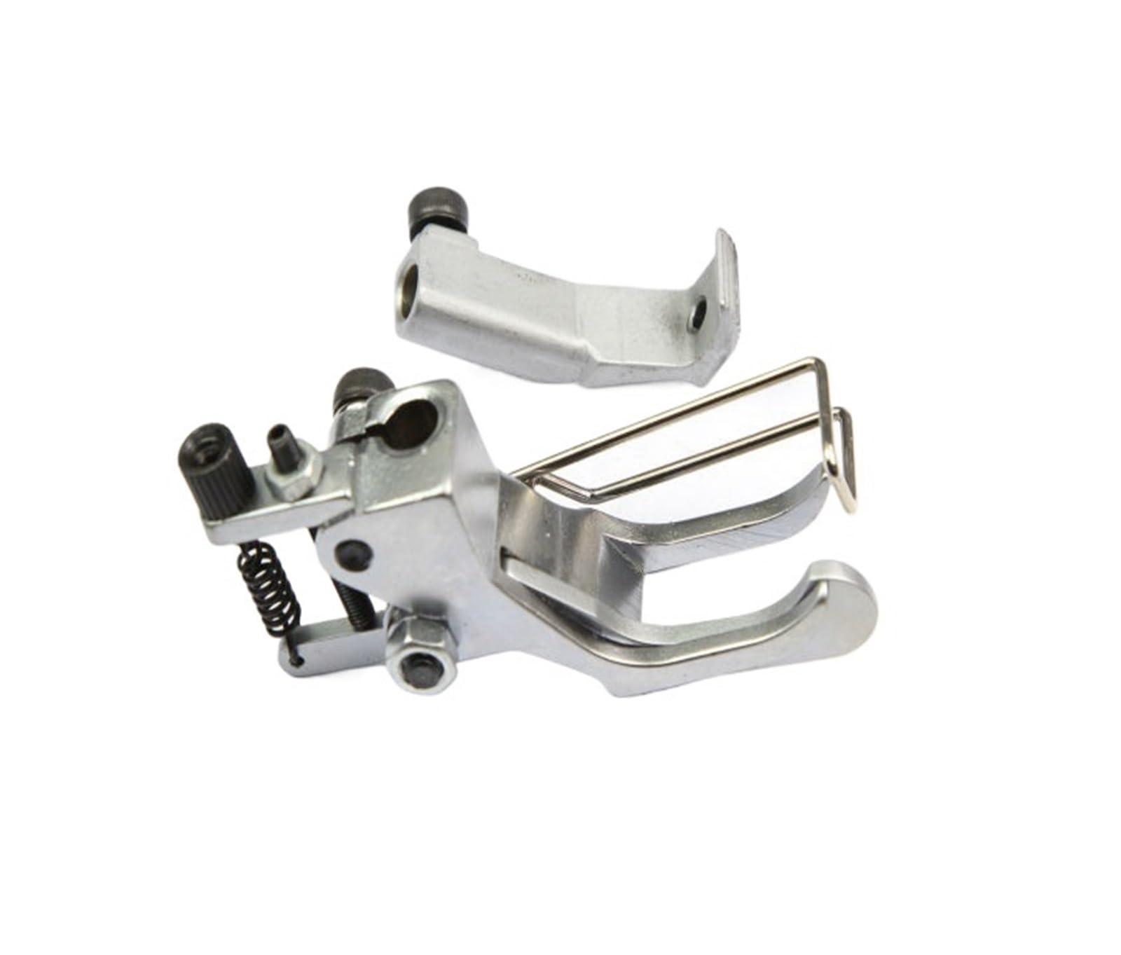 1 zestaw stopek prowadzących igłę pojedynczą GL367X lewą ze stopką dociskową nożową do maszyn szycia DURKOPP ADLER Thick Line 367/467 767(4MM)