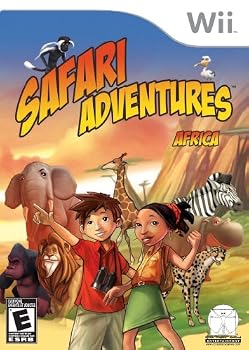 Video Game Safari Adventures Africa - Nintendo Wii Book