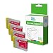 Produktbild Inkjello Kompatible Tinten patrone Ersatz für Brother DCP-130 C 330 C 350 C 353 C 357 C 540 CN 560 CN 750 CW-465CN MFC 5460 CN 5860 CN 660 CN 665 CW 680 CN 685 CW 845 CW 885 LC970M (Magenta, 4er Pack)