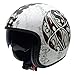NZI Rolling 3 Sun Casque avec Graphics Easy Rider, multicolore, Taille XS