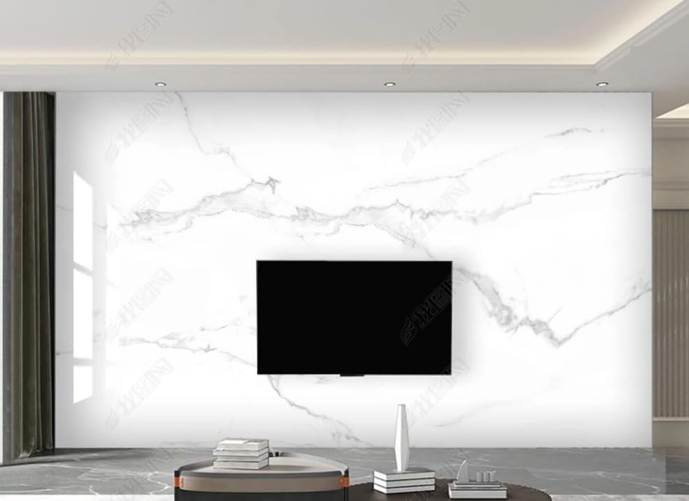 Papier peint intissé Jazzposter panoramique blanc de 200x140 cm pour salon et grand mur
