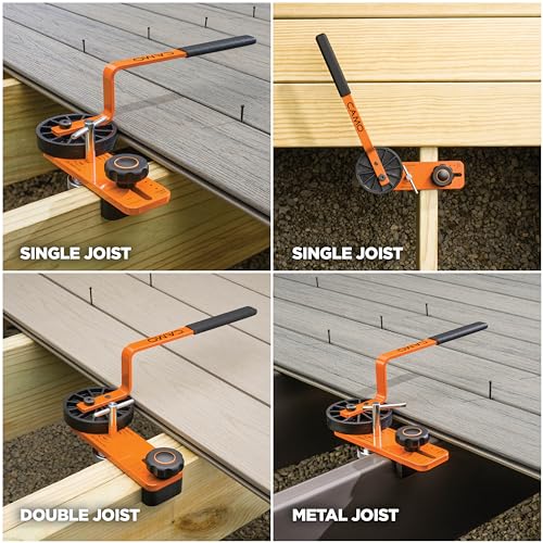 Image of CAMO Lever Deck Board Bending, Straightening and Locking Tool for Faster & Easier Deck Installation Pro Pack (3 Pack)