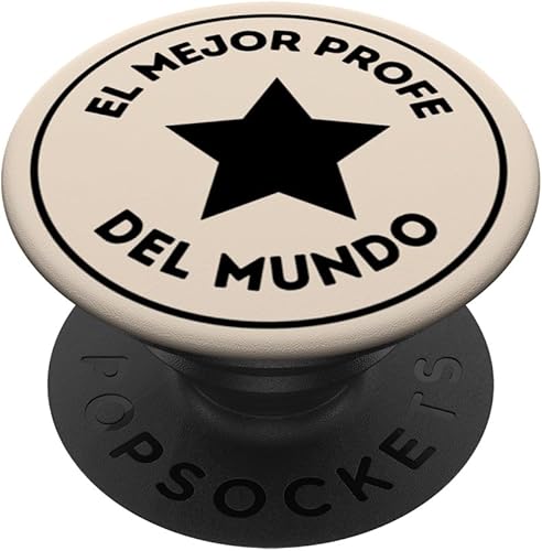 El Mejor Profe Del Mundo - Regalo para profesor de español para Maestro PopSockets estándar PopGrip