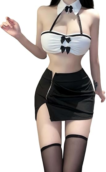 Sexy Cosplay Womens Office Secretary Costume Anime Female Teacher Anime Halloween Cosplay Lingerie Costume