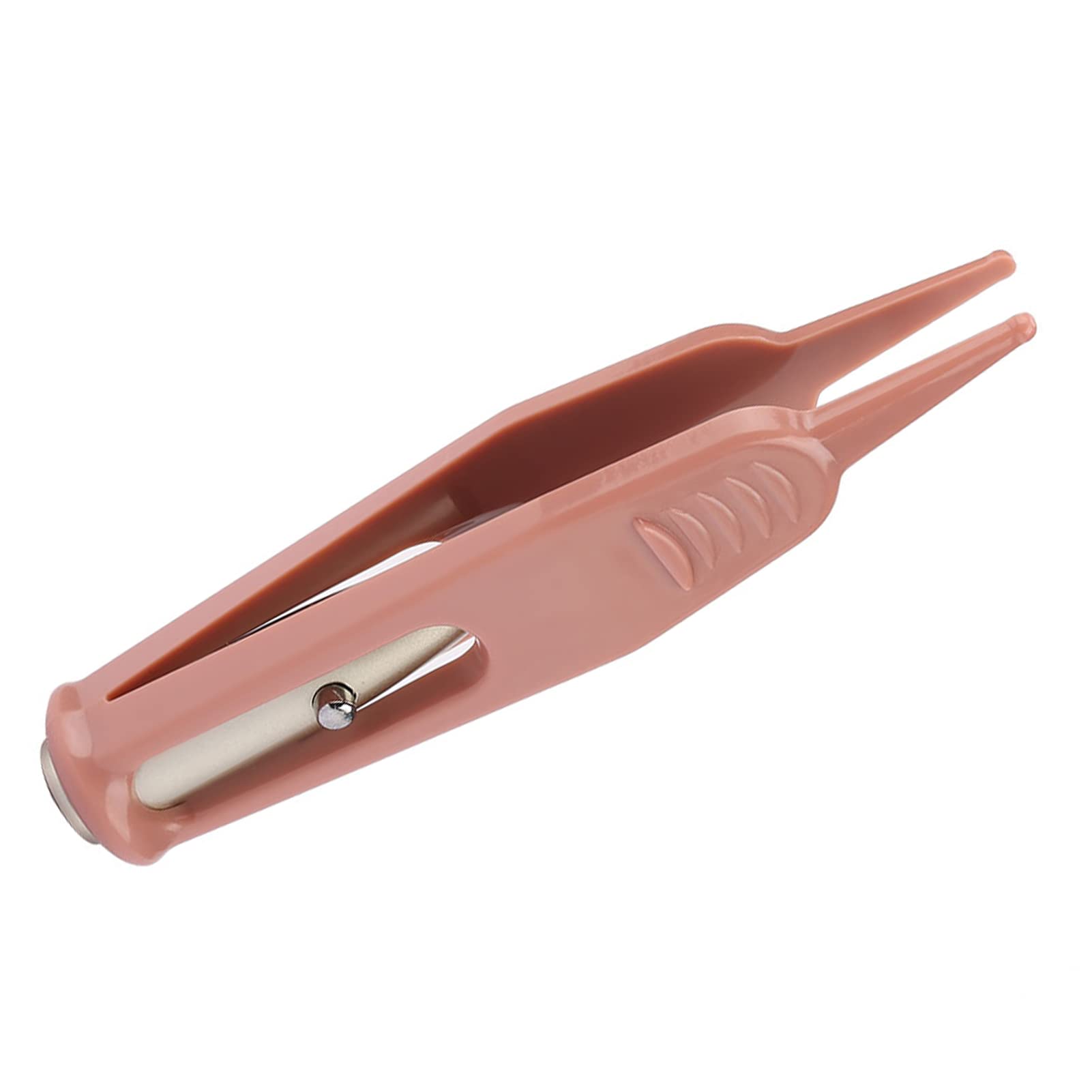 Qcwwy Pince à épiler de Nettoyage pour bébé, Nettoyeur de Nez et d'oreille en Plastique à Lumière LED, Ramasseur de Crottes de Nez Sûr pour les Nourrissons, Outil Polyvalent pour Soulager le