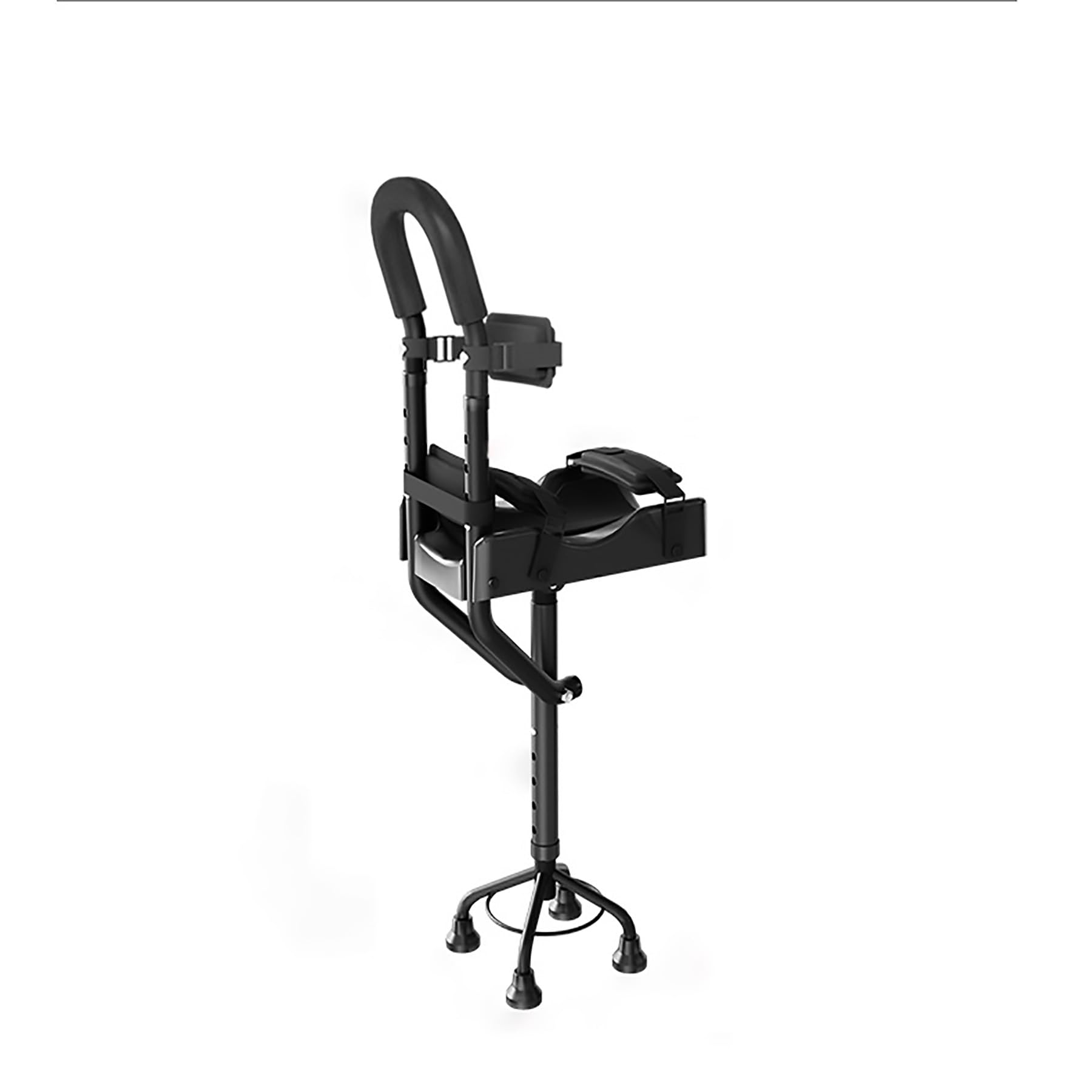 Photo 1 of ROROP Hands-Free Knee Crutch, Black