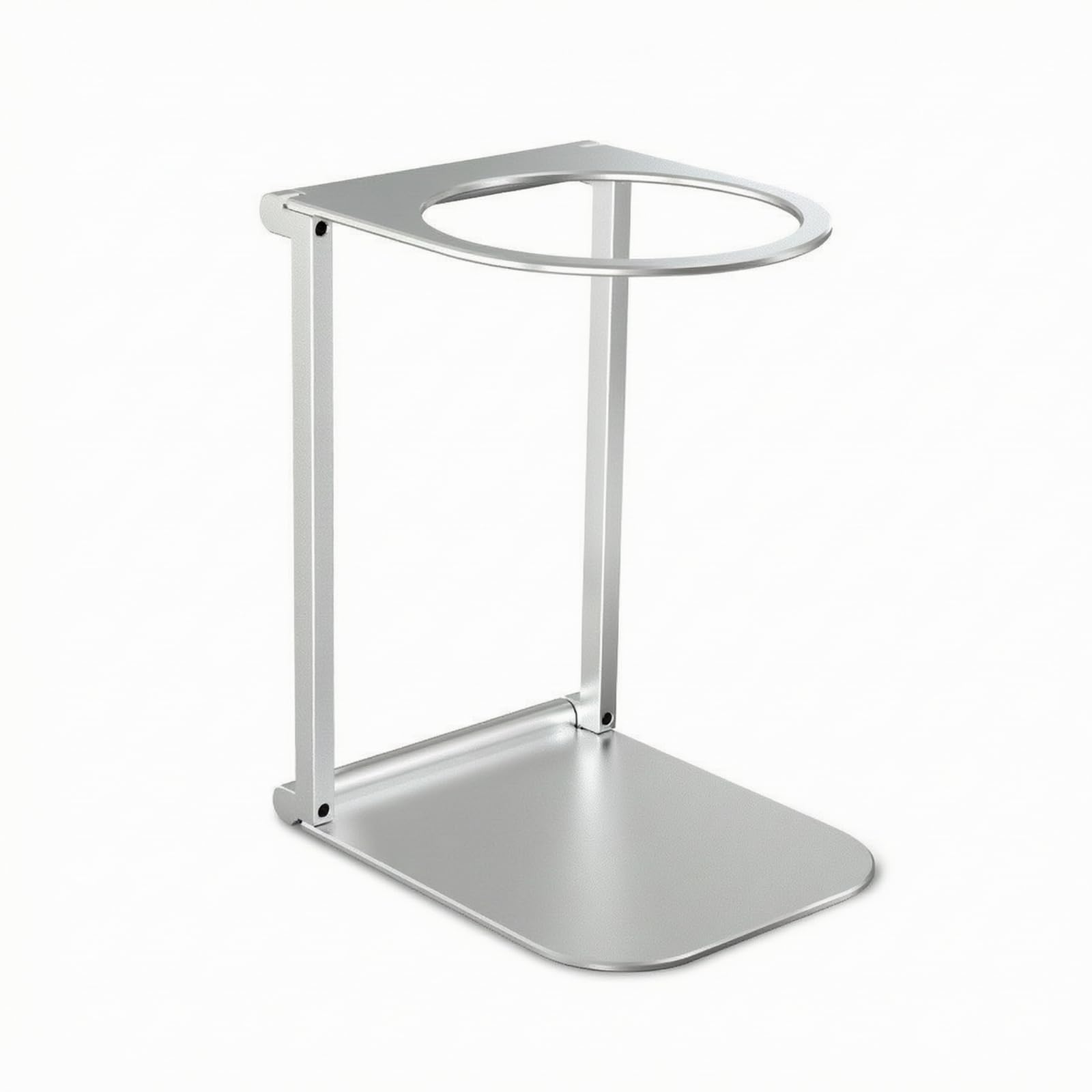 Base de cocina de aluminio con plegado que elimina desniveles en plata 64mm