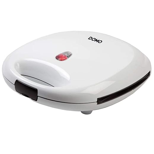 2in1 XL Familien Sandwich-Toaster für 4 Sandwich oder Waffelautomat für 4 leckere Waffeln Domo DO9046C