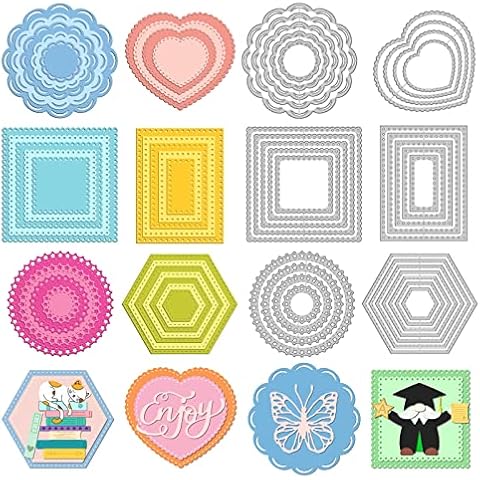 INFUNLY Metal Die Cuts Set Cover