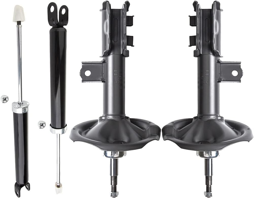4pcs AMCCM Front Rear Shock & Strut Fits 2007 2008 2009 2010 for Hyundai Elantra Replace Shock Absorber 338022 72306 338023 72305 349085 5622