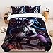 Feriswhell - League of Legends Jinx Parure de lit avec housse de couette Jinx imprimée 3D, housse de couette pour jeu (6, lit simple 172,7 x 218,4 cm)