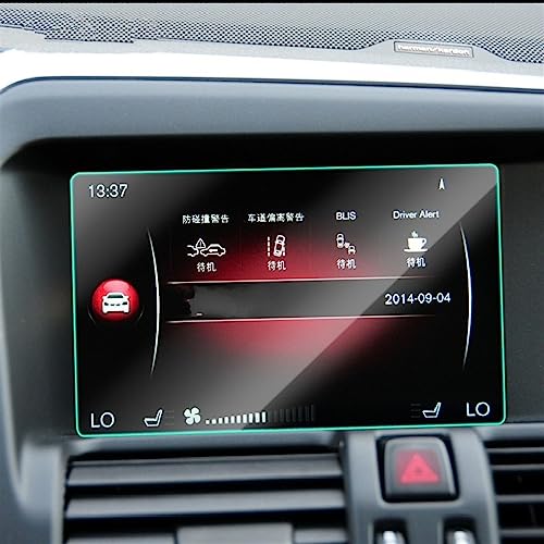 Verre Trempé Protection Écran LCD Haute Transparence pour Navigation GPS Volvo XC60 2015-2017