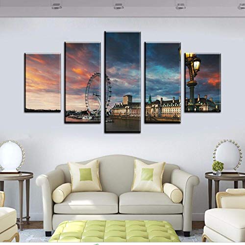 Décoration murale salon grand format pour habiller un mur vide