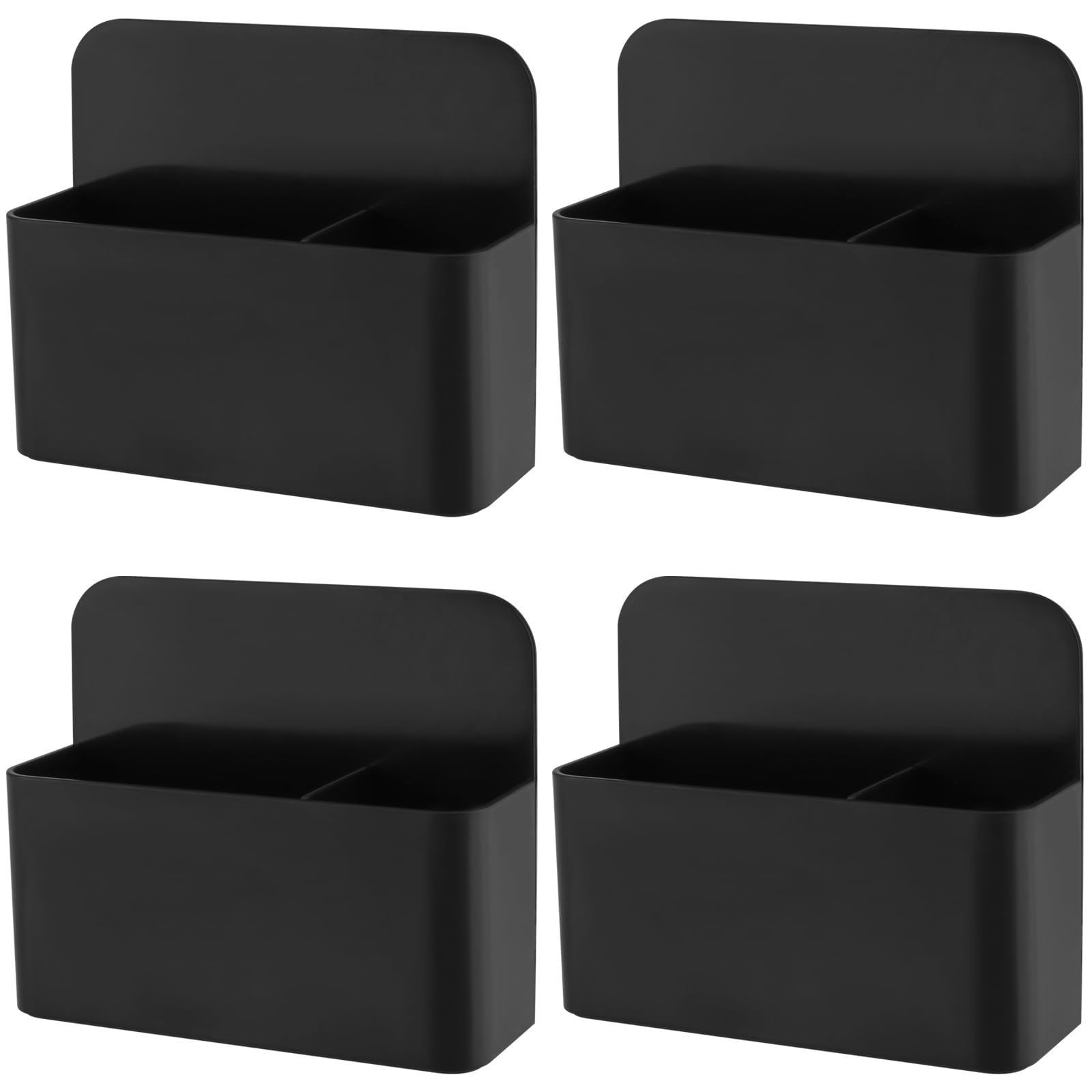 MUKLEI 4 PCS Magnetic Whiteboard Eraser Holder, Magnetic Whiteboard Holder with Removal Divider
