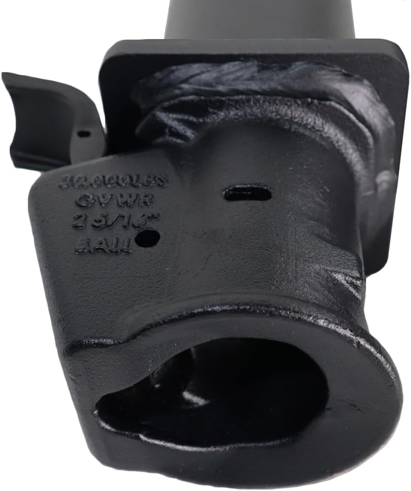 Shocker 5th Wheel to Gooseneck & Demco Coupler Conversion Kit with Chain Kit, Fits Lippert 1621 0719 & RhinoBox - 24,000 lbs GTW