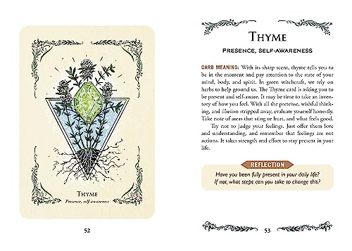 The Green Witch's Oracle Deck: Embrace the Wisdom and Insight of Natural Magic (Green Witch Witchcraft Series) - Image 8