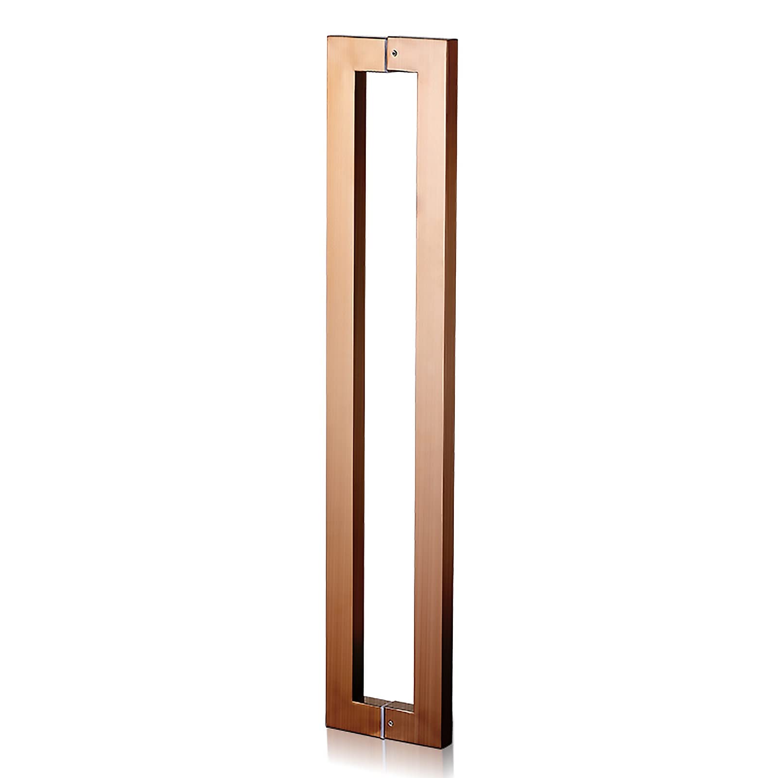 Bhgfyxbs Rose D Brushed Stainless Steel Push Pull Door Handle For, 10/24/40 In Sliding Barn Gate Pull Handles, Fit For Wood/Glass Doors/Silver/80Cm/31.5In,-43.8Cm/17.2In,-43.8Cm/17.2In