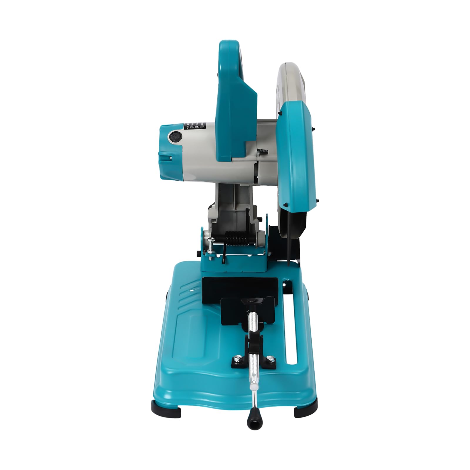 Sierra de corte de metal, 2800 W, 3800 rpm, 0-45°, ajustable, multifunción para madera, hierro angular, acero, perfiles de aluminio, barras de hierro macizo