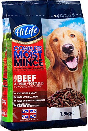 HI LIFE COMPLETO Hidratante PAVO & Pollos Con Sabor Con Bacon para perros 6kg 6000g