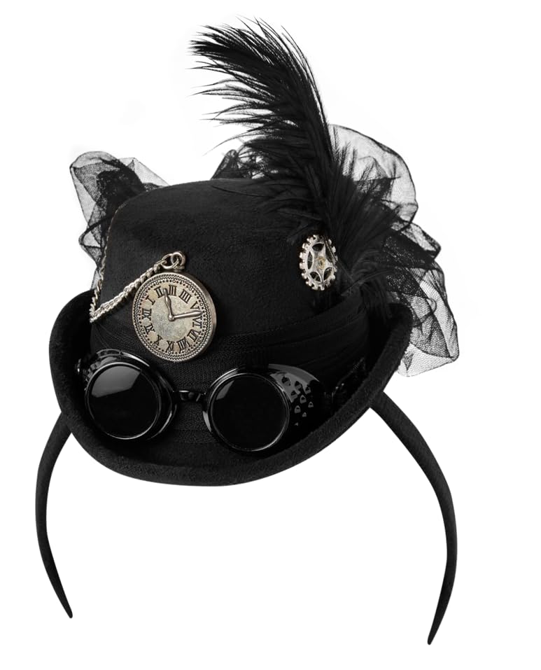 Rubie'sAdult Mini Steampunk Top Hat on Headband Costume Headware (pack of 1)