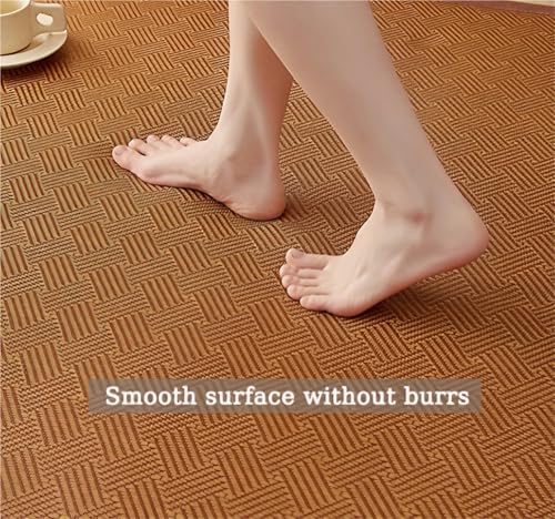 Tapis de sol japonais pour méditation et relaxation en rotin