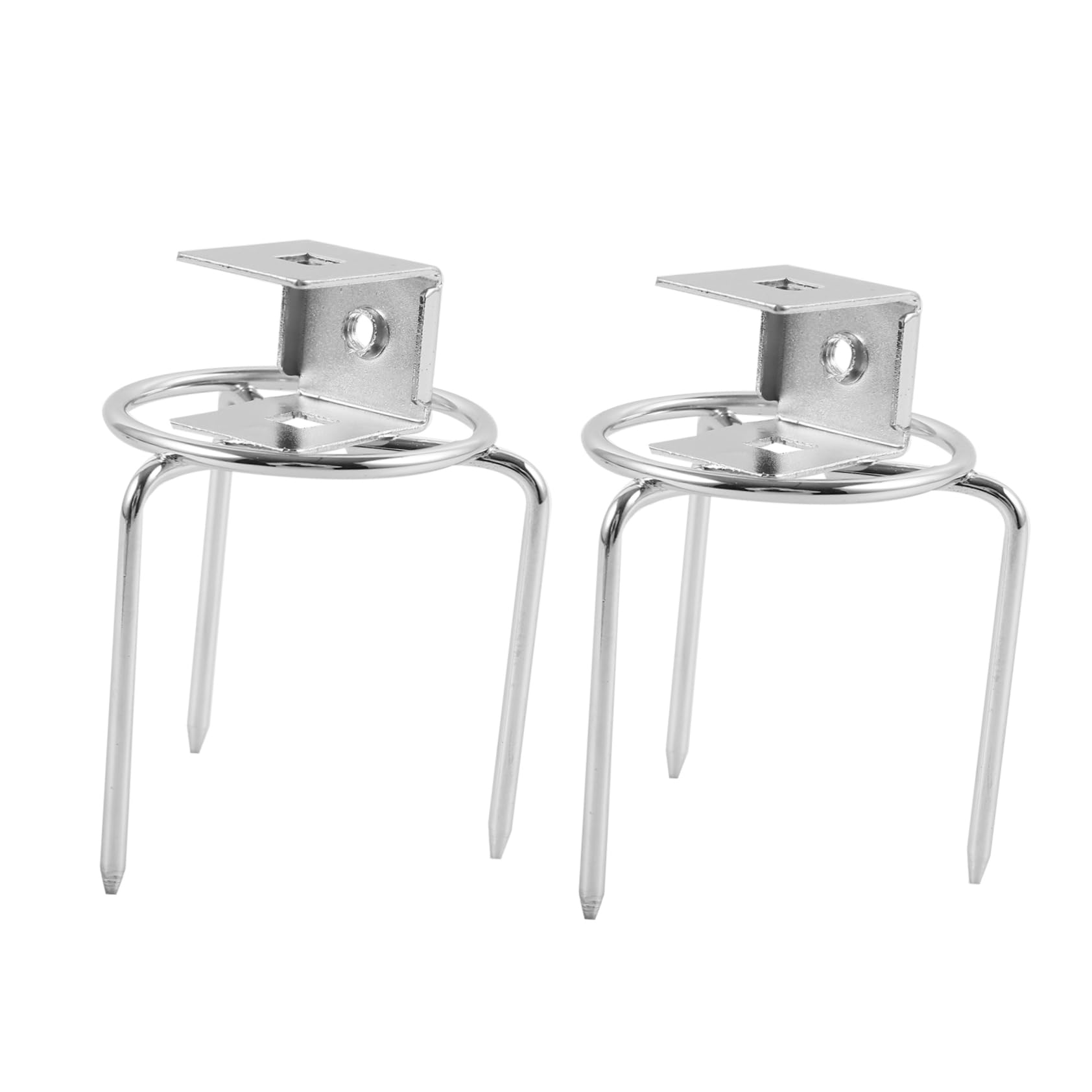 HANABASS 4pezzi Forchette Rotanti Inossidabile Per Grigliate Per Arrosti e Utensile Versatile Per Friggitrice Ad e Bbq
