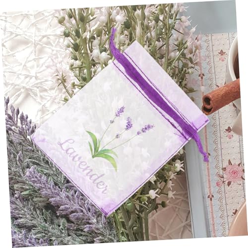 ULTECHNOVO 20 bolsas de organza para lavanda y almacenamiento miniatura 5