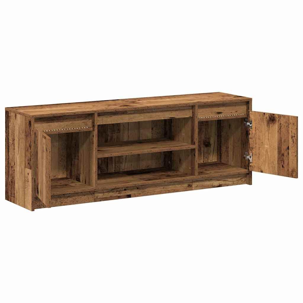 vidaXL Unità TV 139,5 x 34 x 50 cm Marrone Legno ingegnerizzato