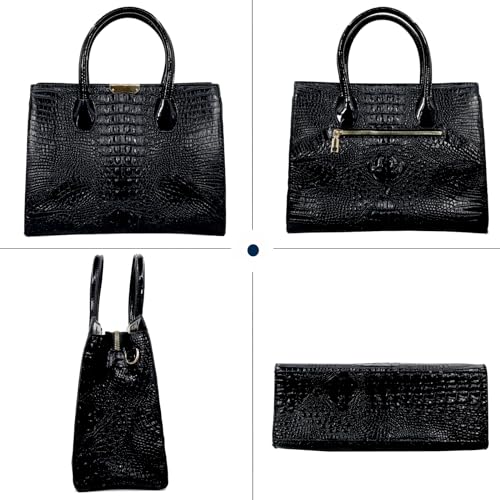 Set de 3 Bolsos Tote de Mujer en Cuero PU miniatura 3