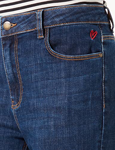 Desigual Denim_Basic CO Jeans, Blu, 48 Donna