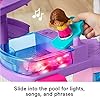 Fisher-Price Little People Toddler Toy Barbie DreamHouse Playset with Music Lights & Figures for Pretend Play Kids Ages 18+ Months #3