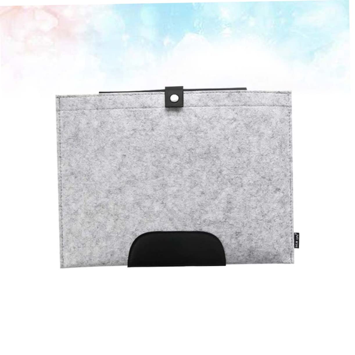 NUOBESTY Organizador De Papel De Fieltro De Lana De Gran Capacidad 3 Unidades Para Documentos Maletín Bolso De Mano Para Oficina Y Escuela.