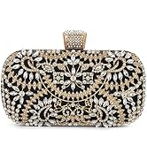 Barode Womens Rhinestone Evening Bags Sparkly Crystal Purse Clutch Bride Wedding Party Prom Handbag