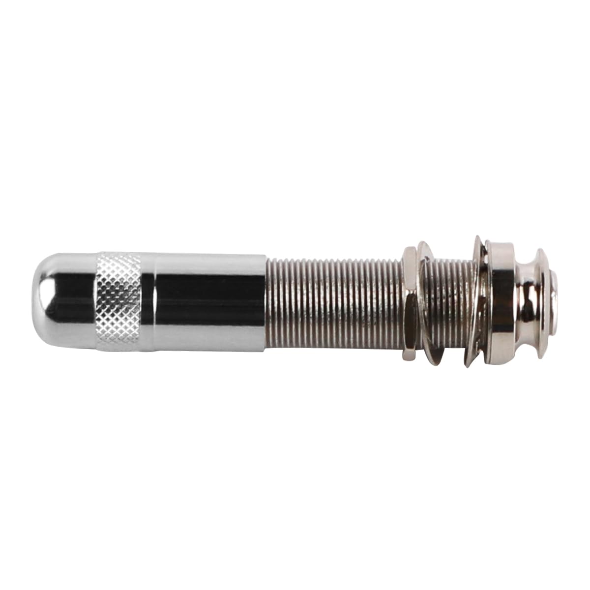 Sarini 1/4 Guitar Endpin with 6.35mm Mono Pickup Jack and 28mm Strap Endpin Kit for Guitar DIY Projects Suitable for Locking Connector Systems