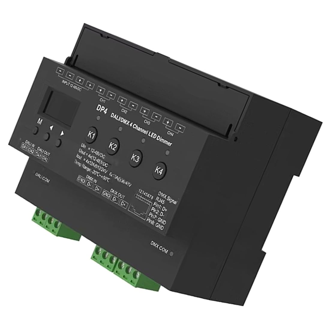 Control de 8/16 bits para tiras LED RGB y RGBW con estabilidad total
