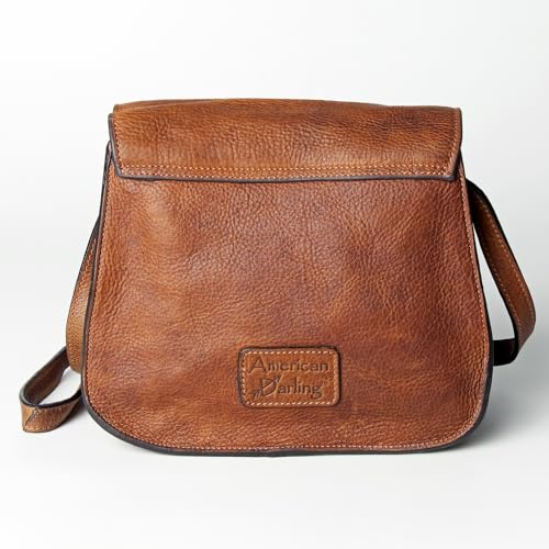 American Darling Cross Body hand tooled Full Grain Genuine Leather Western Women Bag Handbag Purse | Crossbody for Cute4