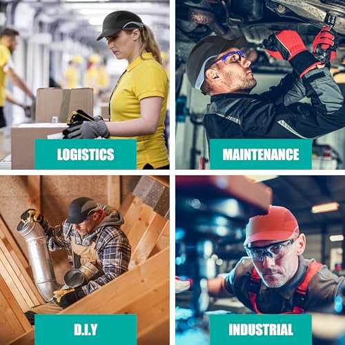 JSP HardCap Aerolite 2,5 cm Micro-Brim – Marineblau – Leichte Schutzkappe mit Belüftung – EN812 Zertifiziert – (Modell: AAG000-002-100) PSA-Sicherheits-Hardcap