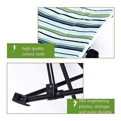 Lit pliant pour pause déjeuner et chaise de plage ergonomique - 5