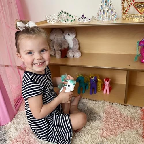 Image of Angeles Value Line Toddler 2-Shelf Storage, 48 inchL x 23 inchH, Kids Storage Organizer, Kids Bookshelf for Classroom, Playroom, Nursery, Montessori School, Natural
