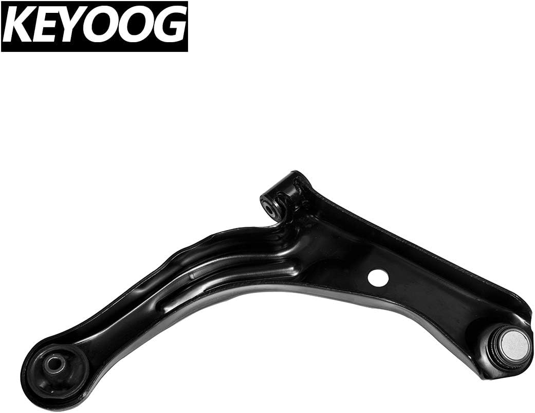 KEYOOG 2Pcs Front Lower Control Arm and Ball Joint Assembly For 2005-12 Ford Escape,2005-2011 Mazda Tribute,05-11 Mercury Mariner K80399 K80400 Driver & Passenger Side Suspension