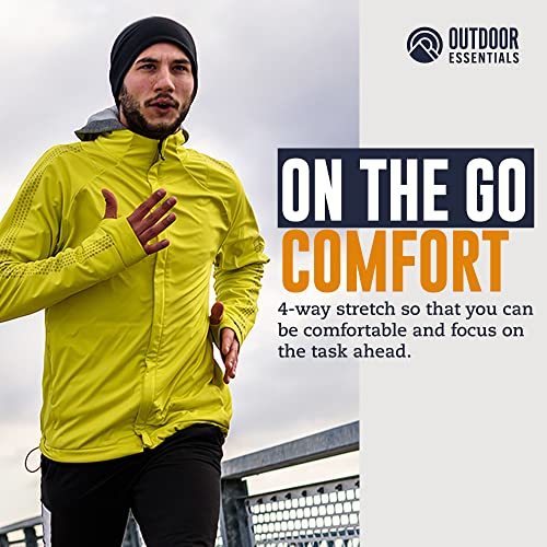 Skull Cap Helmet Liner & Running Beanie Hat - Winter Cycling Caps & Ski Head Hats For Men & Women For Skiing & Workout - Ultimate Thermal Retention & Performance Moisture Wicking - Fits Under Helmets #TOP3