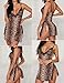 Avidlove Leopard Negligee Lingerie Sexy Babydoll Nightgown Lace Chemise Sleepwear(Leopard-Coffee,S)