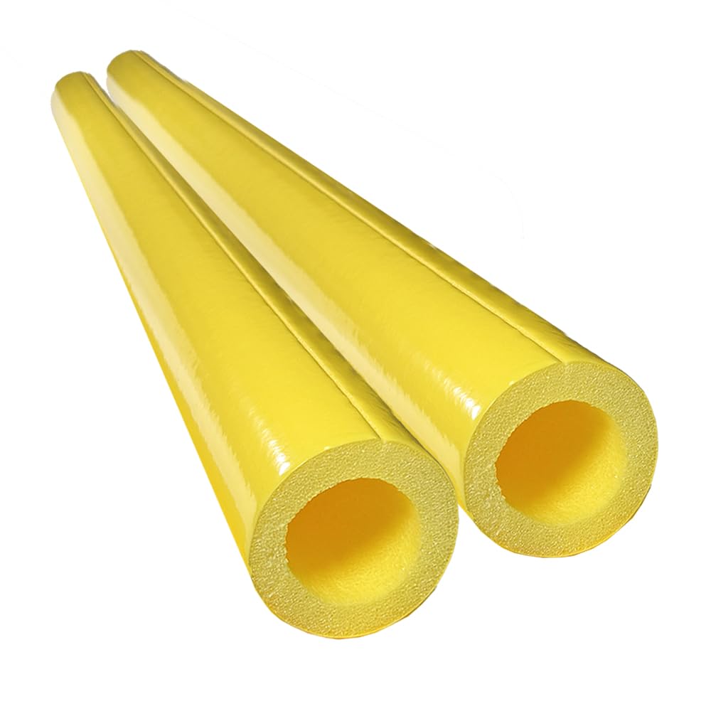 Oodles of Noodles Tough Skin Foam Clamp Padding, 48 inch x 3.25 inch Foam - Multipurpose Partial Slit Tube, Long Lasting Indoor and Outdoor Protection