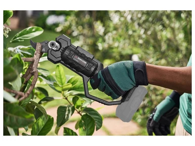 PARK SIDE PERFORMANCE Coupe-Branches Sans Fil 20 V PPAAS 20-Li - Sécateur Électrique Jardin Compatible X20V Team