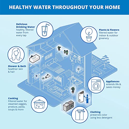 Image of Aquasana Rhino Whole House Filter Replacement Tank for Rhino Chlorine - 1,000,000 Gallons - Carbon & KDF Filtration - Reduces 97% of Chlorine - WH-1000R