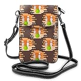 Design unique : un motif unique ajoute du plaisir à votre vie. Petit sac à bandoulière (3 emplacements pour cartes + 2 grandes poches principales + 1 poche extérieure supplémentaire) Ce portefeuille pour téléphone est parfait pour les voyages ou les moments où vous n'avez pas besoin d'un gros sac Petit mais spacieux, la taille parfaite pour contenir votre téléphone, passeport , Clé de carte d'hôtel, lunettes de soleil, carte-clé.